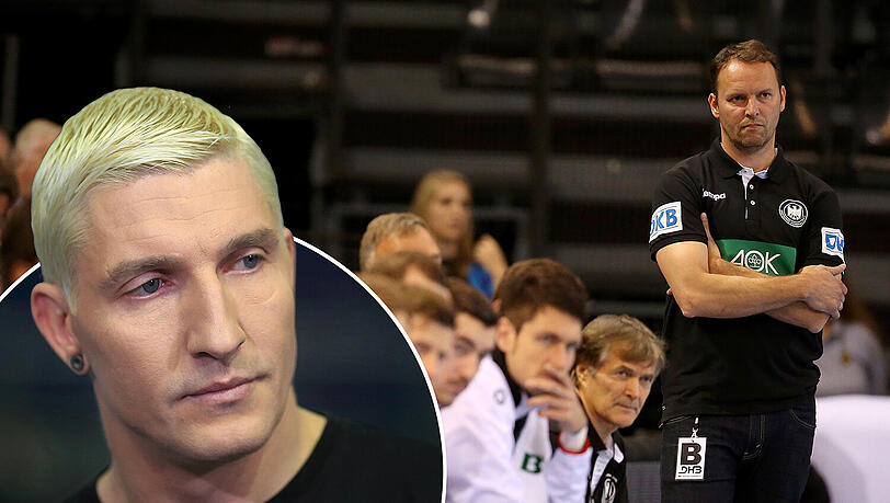 Seit 2014 Coach der deutschen Handball-Auswahl: Dagur Sigurdsson (r.). Stefan Kretzschmar (l.) spricht im AZ-Interview über den Isländer.