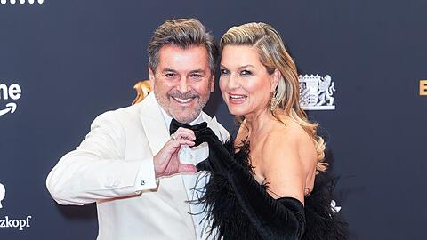 Thomas Anders mit Ehefrau Claudia bei der Verleihung des Bambis im vergangenen Jahr.