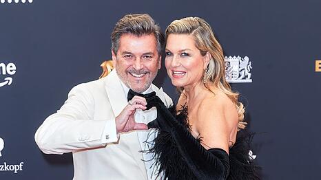 Thomas Anders mit Ehefrau Claudia bei der Verleihung des Bambis im vergangenen Jahr.