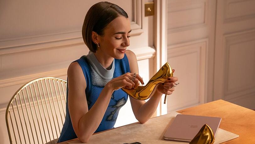 Lily Collins als Emily in "Emily in Paris".