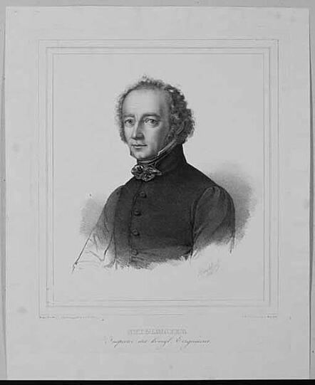 Namensgeber des Platzes: Johann Baptist Stieglmaier.