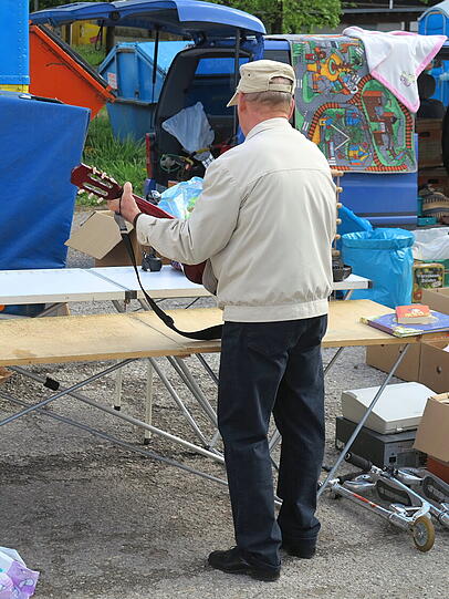 Am Sonntag war Flohmarkt in Neuperlach - und AZ-Leser Djordje Matkovic hat Fotos gemacht.
