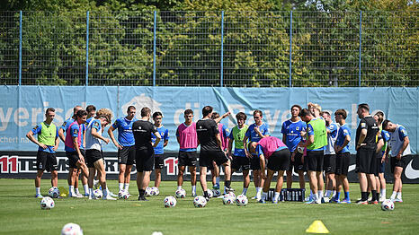 Trainingsauftakt des TSV 1860 mit zahlreichen Neuzugängen.
