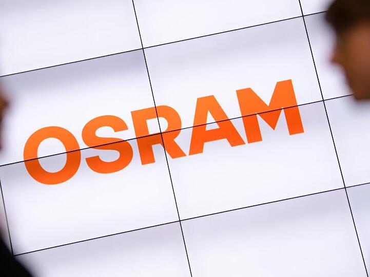 Das Osram-Logo. Foto: Matthias Balk/dpa