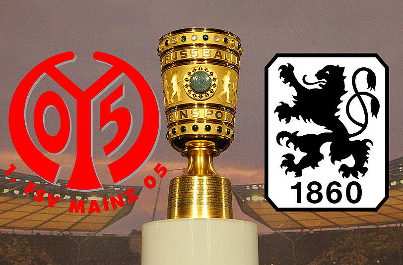 Der TSV 1860 München gastiert in der 2. Runde des DFB-Pokal bei Mainz 05.