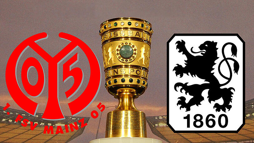 Der TSV 1860 München gastiert in der 2. Runde des DFB-Pokal bei Mainz 05. Der TSV 1860 München gastiert in der 2. Runde des DFB-Pokal bei Mainz 05.