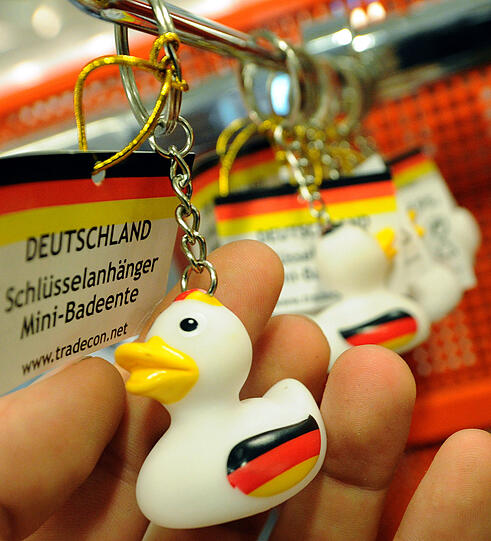 Diese sind für das schnelle Bad unterwegs auch als Schlüssel-Anhänger zu haben.