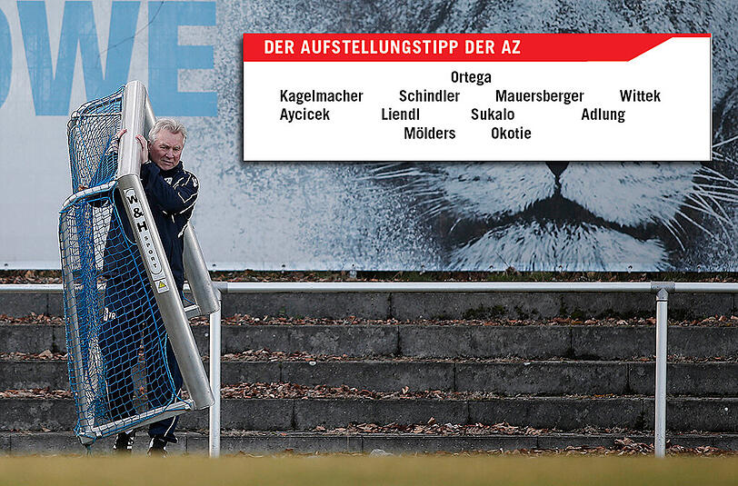 Sucht seine Startelf für den Restrückrundenauftakt gegen Nürnberg: 1860-Coach Benno Möhlmann. Rechts ein Tipp der AZ.