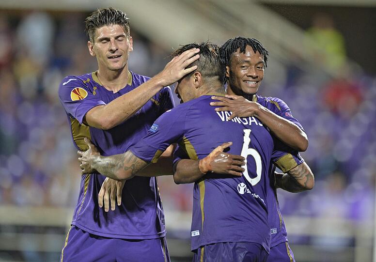 Mario Gomez gewinnt mit Florenz 3:0.