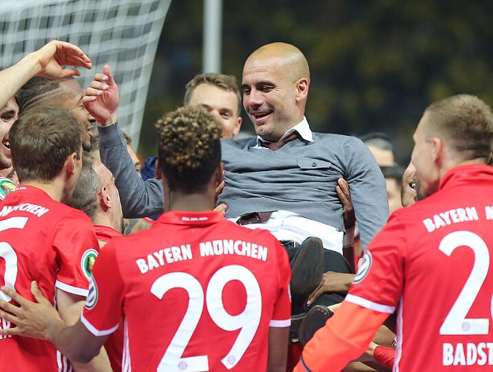 Hoch soll er leben! Pep Guardiola...