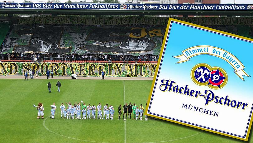Der TSV 1860 und Hacker-Pschorr. Der TSV 1860 und Hacker-Pschorr.
