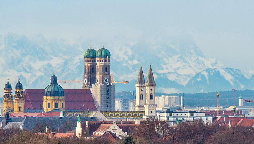 Auch im Januar wird es in München erstmal nichts mit Winter. Auch im Januar wird es in München erstmal nichts mit Winter.