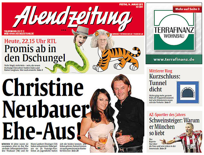 Halbjahres-Rückblick: Die Schlagzeilen der Abendzeitung - München - Abendzeitung München
