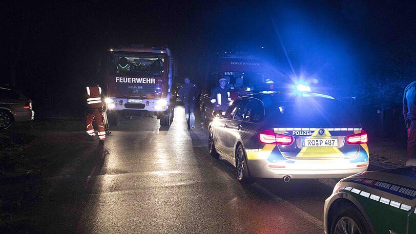 Die Bilder vom Polizeieinsatz in Bergen.