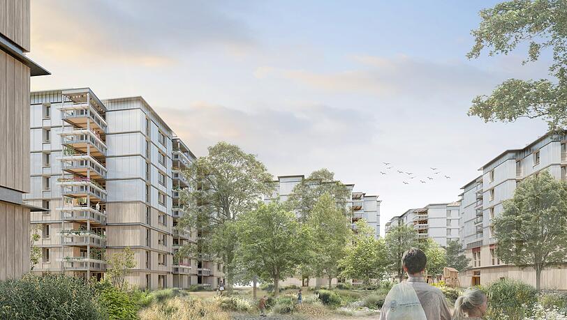 So sollen die Werkswohnungen der Stadtwerke einmal aussehen, wenn sie fertig sind. So sollen die Werkswohnungen der Stadtwerke einmal aussehen, wenn sie fertig sind.