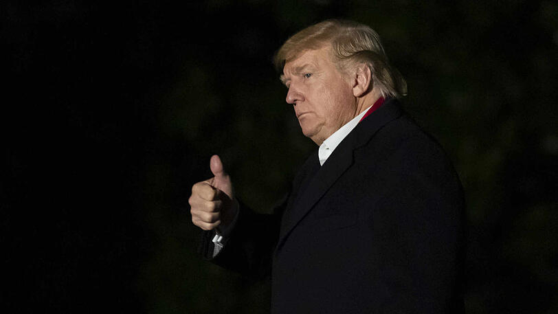 Donald Trump löschte seinen falschen Tweet wieder &ndash; doch da war es schon zu spät.