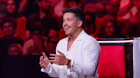 Eine Frage eines Talents bei "The Voice of Germany" lie&szlig; Nico Santos ungl&auml;ubig staunen.