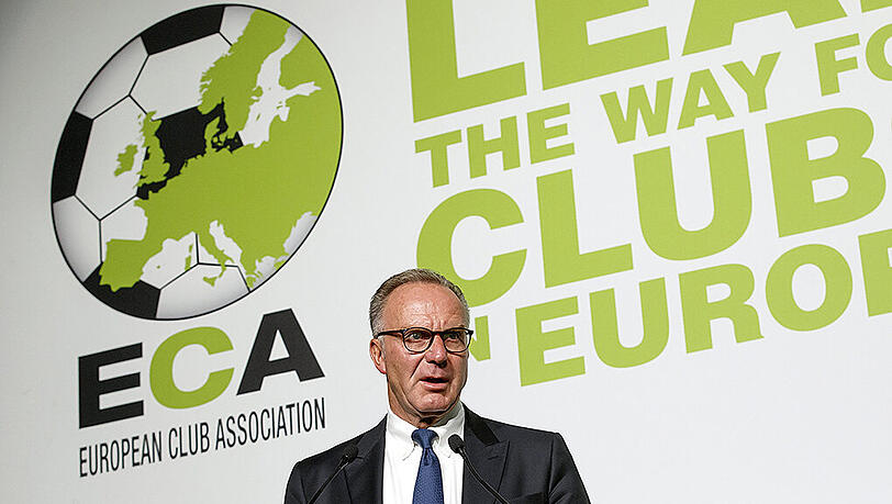 Nach der 2018 greifenden Champions-League-Reform sollen sich die Einnahmen im wichtigsten Vereinswettbewerb für alle Teilnehmer stark erhöhen. Der FC Bayern könnte künftig über 100 Millionen Euro pro Saison in der Königsklasse einnehmen. Als Vorsitzender der Europäischen Club-Vereinigung (ECA) verteidigt Karl-Heinz Rummenigge die Reform. Nach der 2018 greifenden Champions-League-Reform sollen sich die Einnahmen im wichtigsten Vereinswettbewerb für alle Teilnehmer stark erhöhen. Der FC Bayern könnte künftig über 100 Millionen Euro pro Saison in der Königsklasse einnehmen. Als Vorsitzender der Europäischen Club-Vereinigung (ECA) verteidigt Karl-Heinz Rummenigge die Reform.