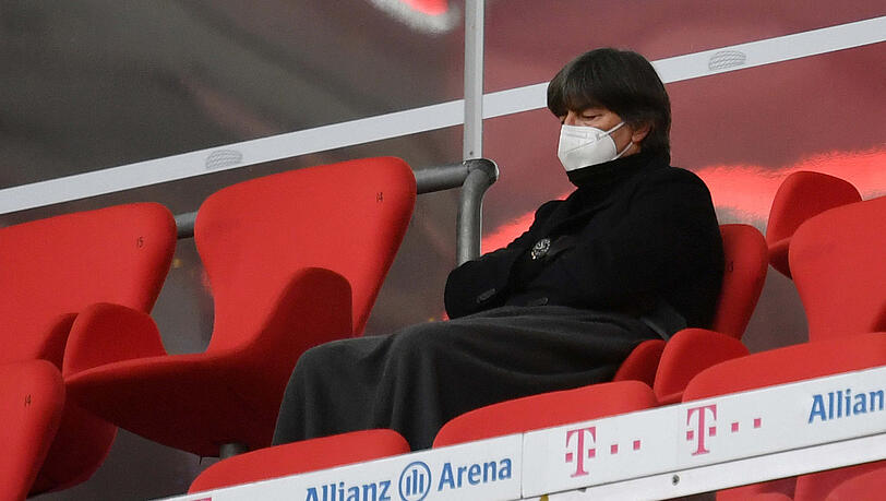Bundestrainer Jogi Löw sah sich das Bayern-Spiel in der Allianz Arena an.