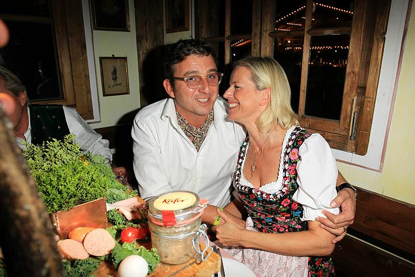 Sängerin Susanne Kemmler alias SUMATIC und Ehemann Hans Sigl...