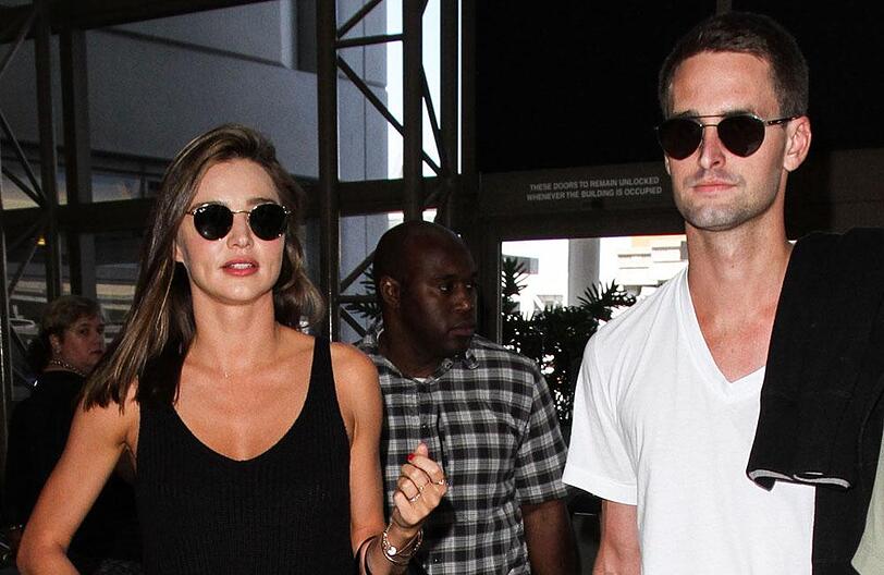 Miranda Kerr und Evan Spiegel