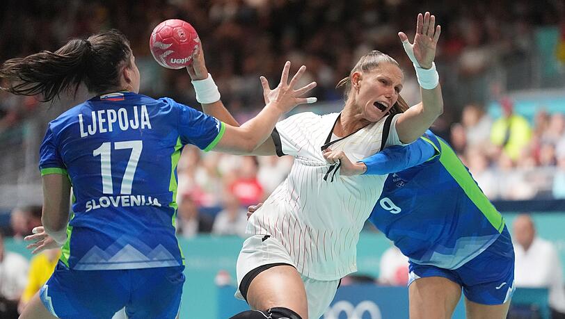 Xenia Smits kämpfte sich eins ums andere Mal durch die slowenische Defensive.
