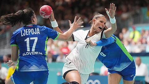 Xenia Smits kämpfte sich eins ums andere Mal durch die slowenische Defensive.