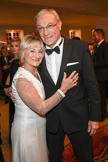 Eduard Geyer und Ehefrau Angelika Geyer