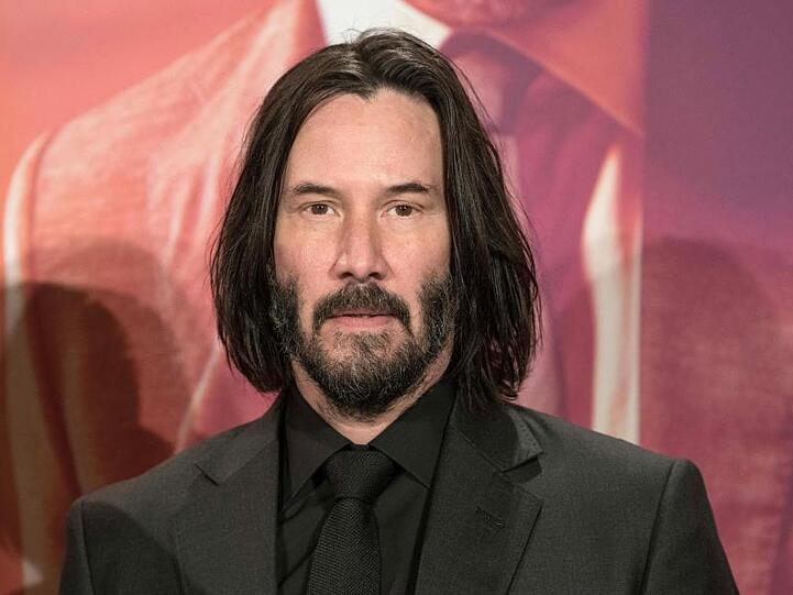 Keanu Reeves stellte seinen Flm "John Wick: Kapitel 3" in Berlin vor.