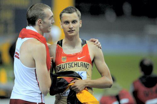 Zwei Sympathieträger holen Bronze: Spank (r.) und Bednarek