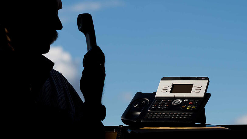 Wer bei in den letzten Tagen bei der Polizei anrief, konnte schon mal aus der Leitung fliegen. (Symbolbild)