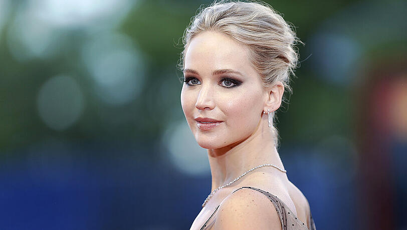 Jennifer Lawrence ist unter der Haube Jennifer Lawrence ist unter der Haube