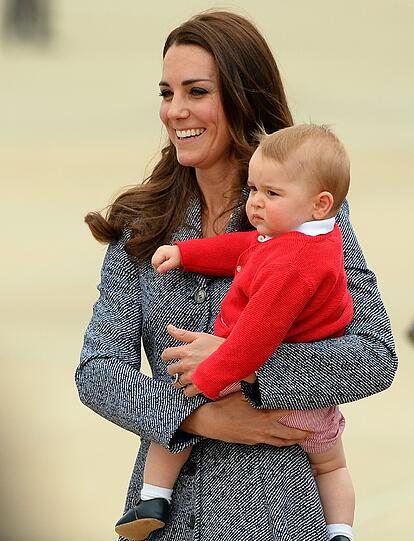 Weitere Bilder der royalen Kleinfamilie beim Abschied in Canberra