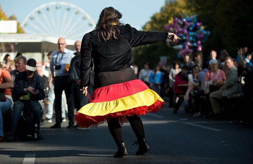 Bilder von der Einheitsfeier in Berlin.