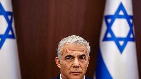 Israels Oppositionsführer Lapid warnt vor einer Einnahme ganz Gazas. (Archivbild)