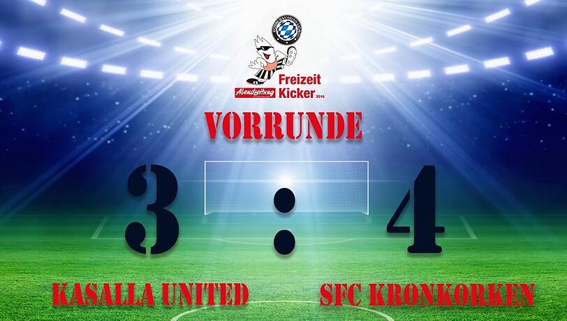 Der SFC gewann die Partie mit 3:4. Der SFC gewann die Partie mit 3:4.