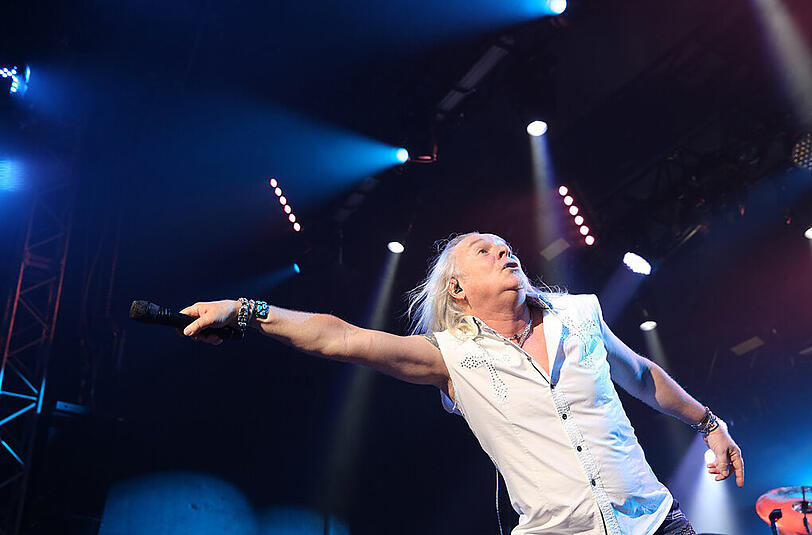 Uriah Heep am Montagabend in der Tollwood-Musik-Arena: die Bilder