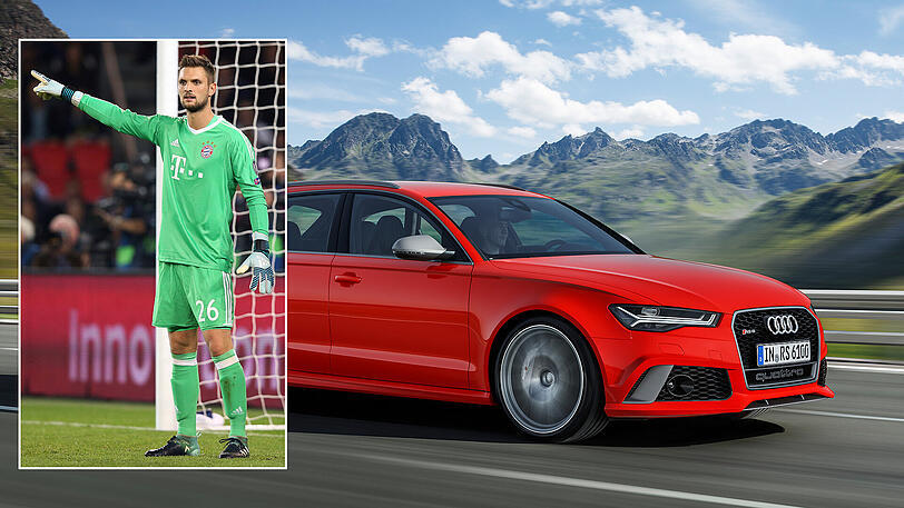 Sven Ulreich: RS 6 Avant (Daytonagrau Matteffekt).