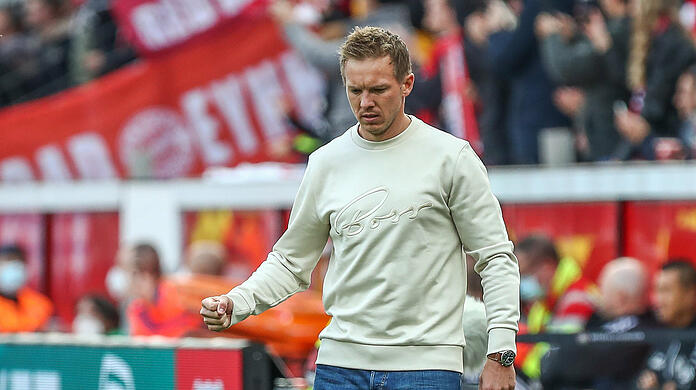 War von der Gier seiner Mannschaft beeindruckt: Julian Nagelsmann.