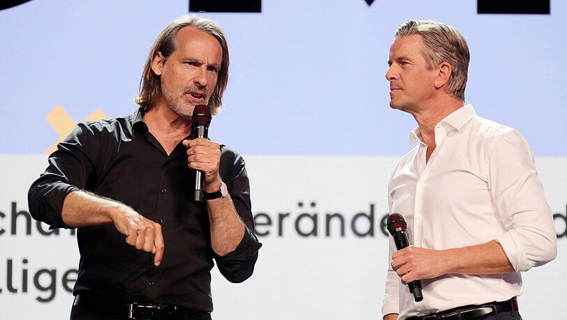 Richard David Precht und Markus Lanz haben einen gemeinsamen ZDF-Podcast