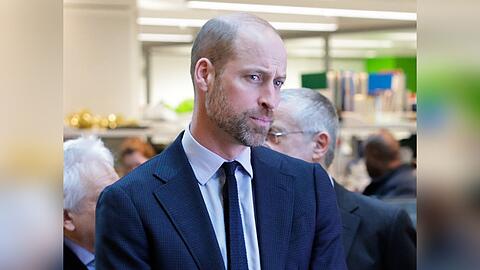 Prinz William bei einem Besuch des Francis Crick Institute in London.