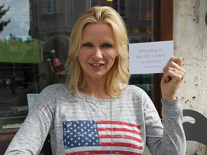 Die Schauspielerin Veronica Ferres ist in München und in der Welt zu Hause.