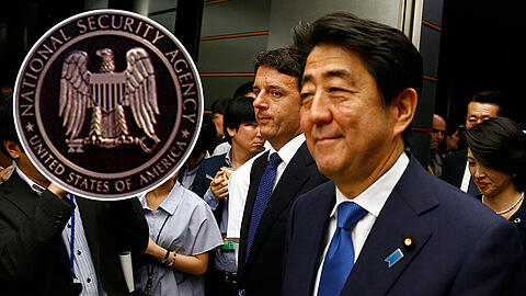 Japans Ministerpräsident Shinzo Abe: War auch sein Land Ziel von NSA-Abhöraktionen?