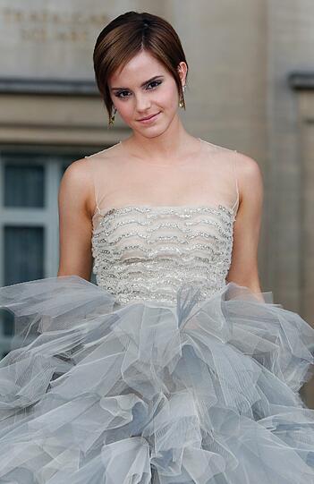 Emma Watson in ihrer atemberaubenden Robe.