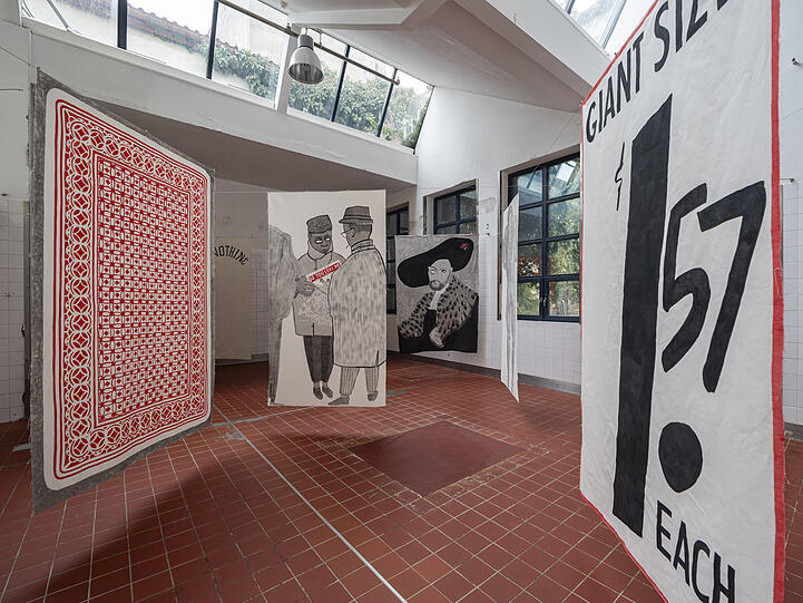 Ein Blick in die Ausstellung.