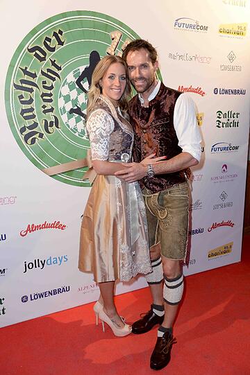 Ex-Skispringer Sven Hannawald und Melissa Thiem.