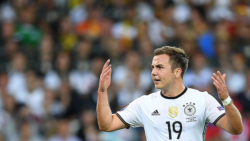 Schwache Leistungen bei der EM: Mario Götze Schwache Leistungen bei der EM: Mario Götze