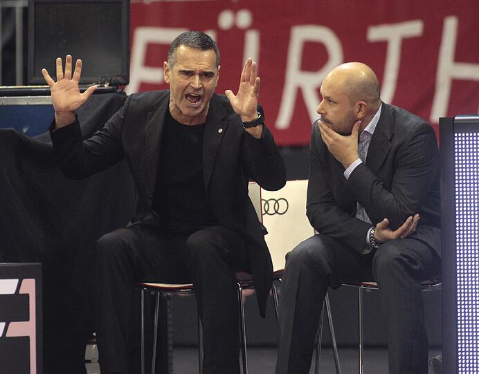 Dirk Bauermann war lange die Zentrale Figur bei den Basketballern des FC Bayern - der neue Trainer Yannis Christopoulos sein treuer Assistent.