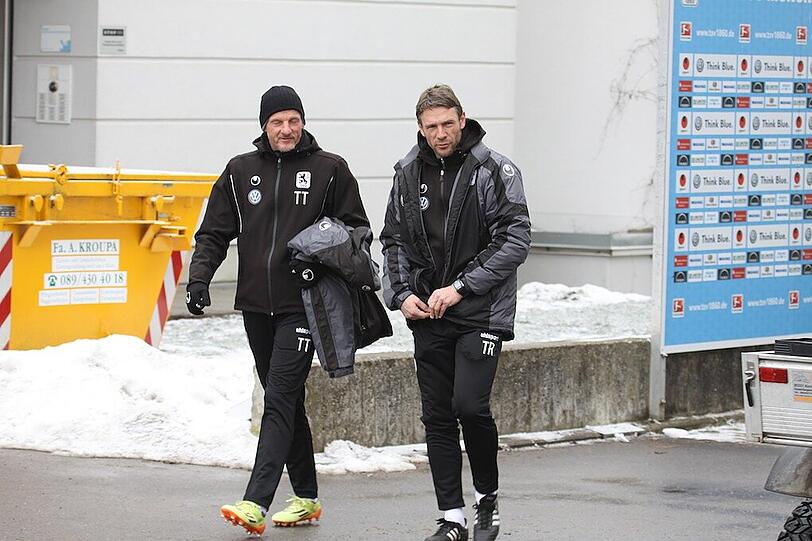Markus von Ahlen leitete am Donnerstag das Training beim TSV 1860.