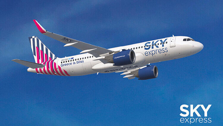Mit SKY express fliegen Sie das ganze Jahr über zu den schönsten Reisezielen.